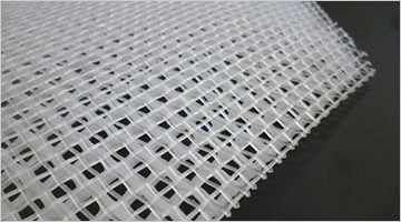 Double layer resin mesh